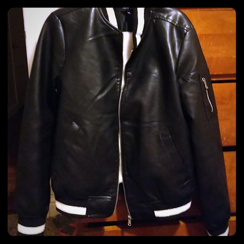 Cute leather jacket